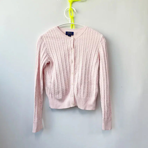 [BUNJANG] Polo Ralph Lauren Junior Knit Cardigan Size 8-10 / 폴로랄프로렌 쥬니어 니트가디건 8-10