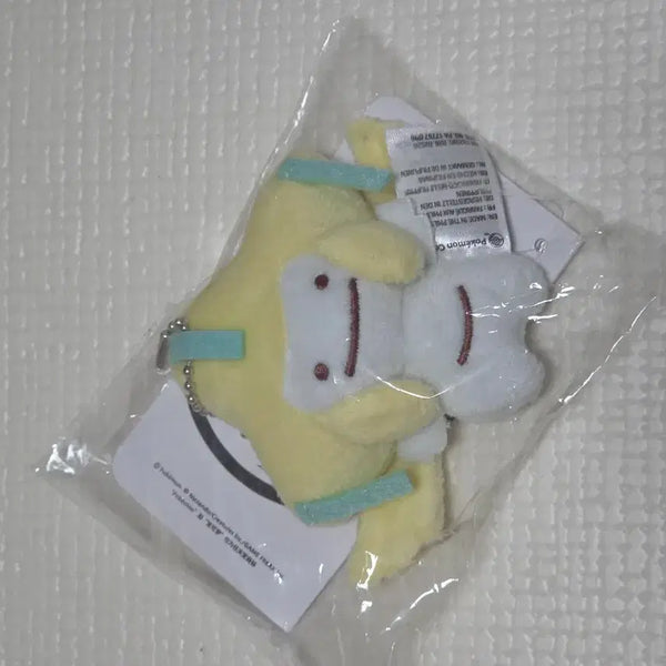 [BUNJANG] Metamon Transformation Jirachi Keyring Plush / 변신 메타몽 지라치 키링 인형