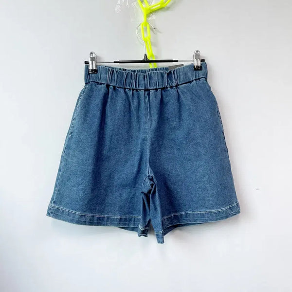 [BUNJANG] Hang Ten Banding Denim Shorts Size S / 행텐 택새상품 밴딩 데님반바지 S