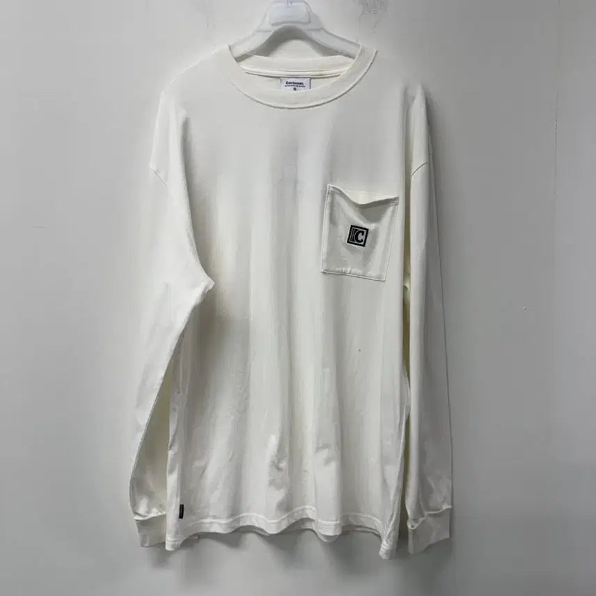 [BUNJANG] Covernat Pocket Long Sleeve T-Shirt / (새상품) 커버낫 포켓 롱슬리브  정가 49000원