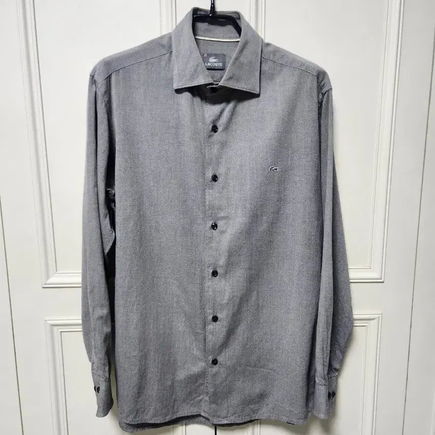 [BUNJANG] Lacoste Men's Long Sleeve Shirt (Size 95) / (95)라코스테 남성 셔츠