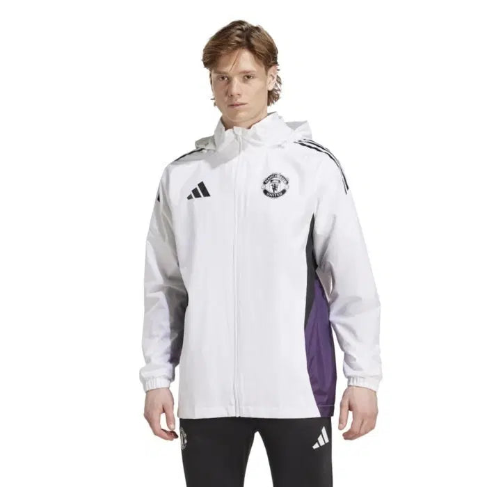 [BUNJANG] Manchester United 25-26 All Weather Jacket - White / 25-26 맨유 올웨더자켓 화이트