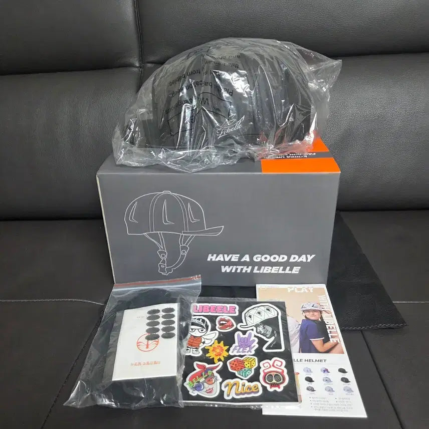 [BUNJANG] Rebelle Helmet (Black, Size M) / 리벨르 헬멧