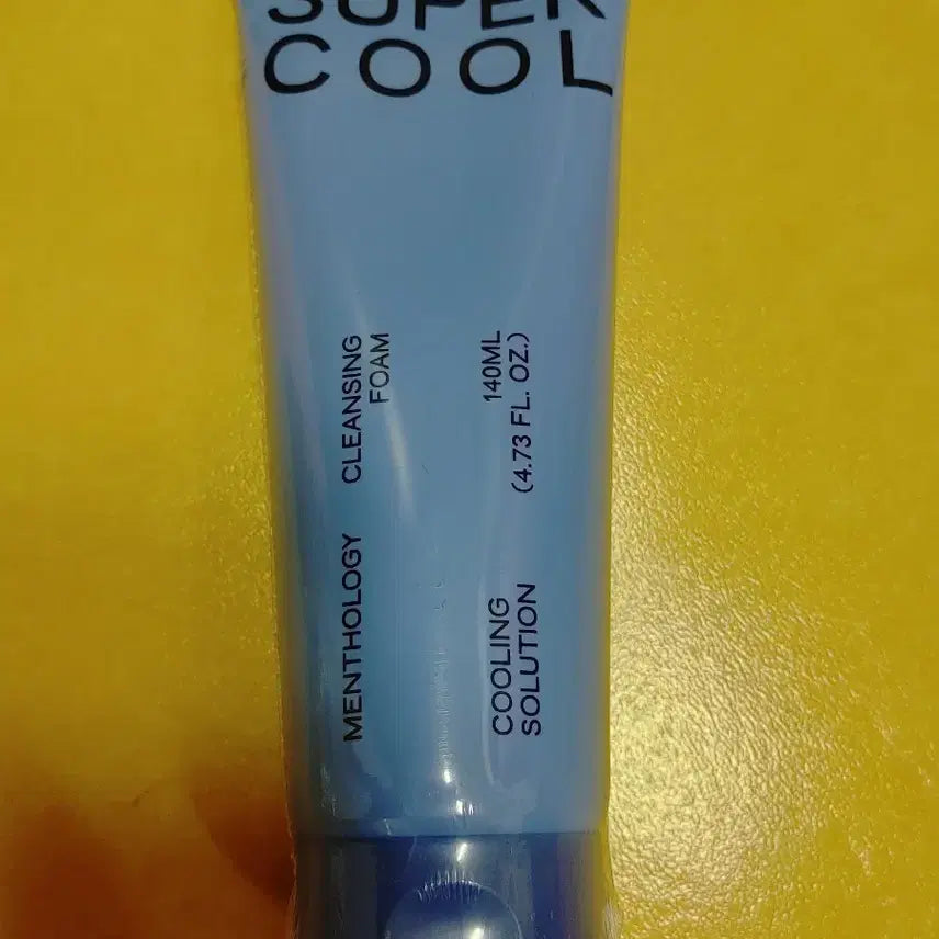[BUNJANG] Supercool Mentholgy Cleansing Foam 140ml / 슈퍼쿨 멘솔로지 클렌징폼 140ml 쿨링 솔루션