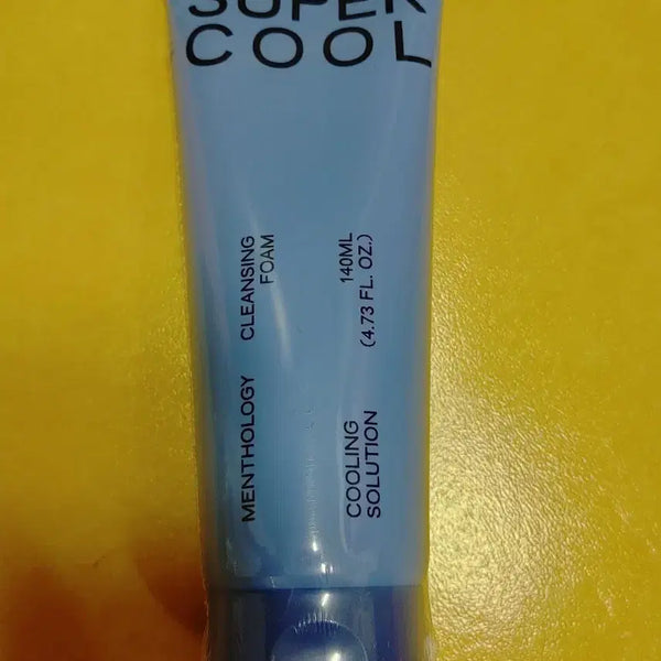 [BUNJANG] Supercool Mentholgy Cleansing Foam 140ml / 슈퍼쿨 멘솔로지 클렌징폼 140ml 쿨링 솔루션