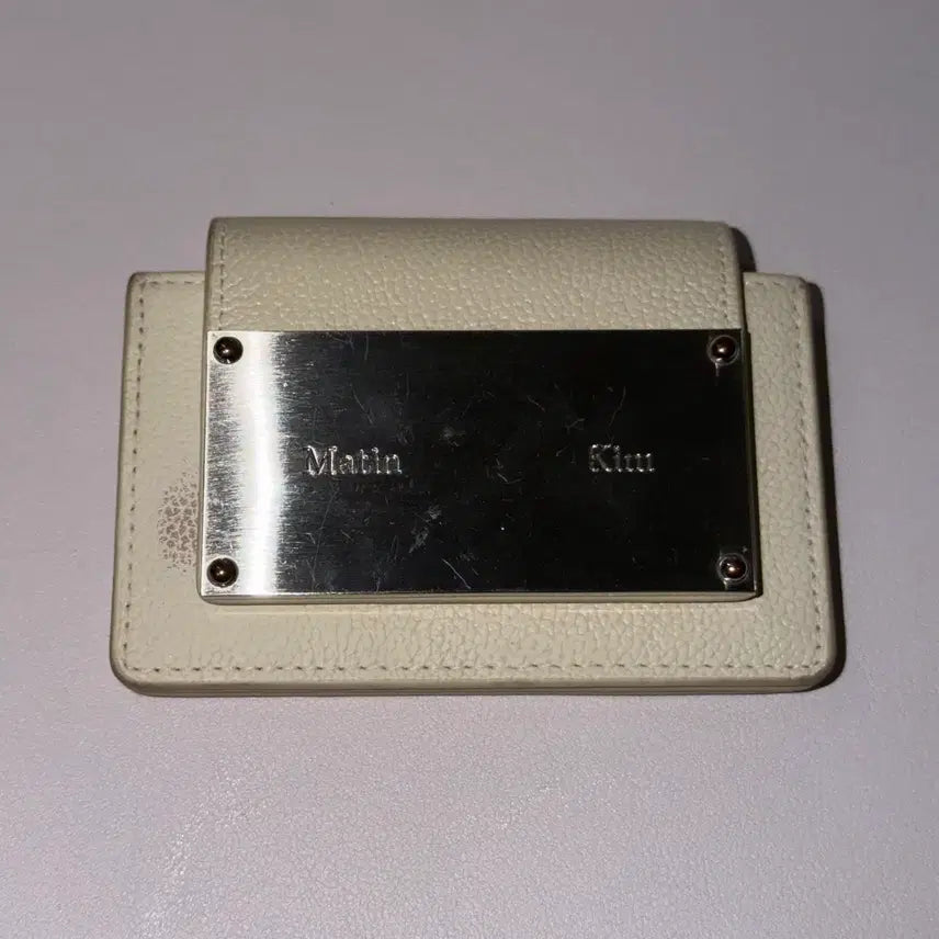 [BUNJANG] Matin Kim Accordion Card Wallet Ivory / 마뗑킴 아코디언 카드지갑 아이보리