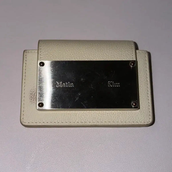 [BUNJANG] Matin Kim Accordion Card Wallet Ivory / 마뗑킴 아코디언 카드지갑 아이보리