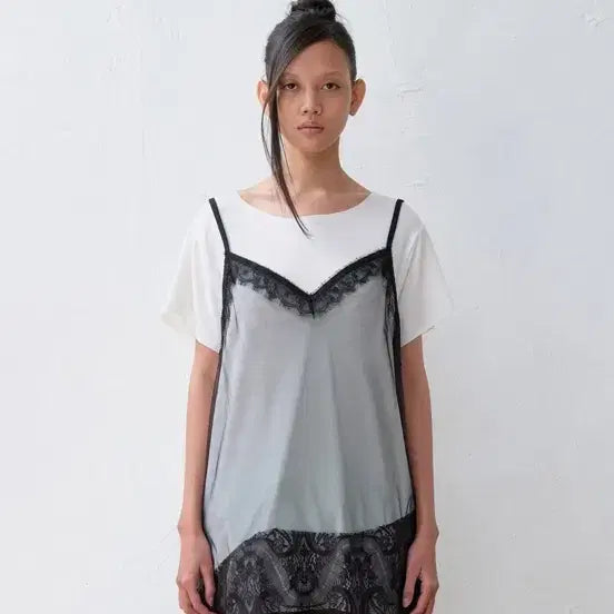 [BUNJANG] The Vinyl House Lace Detail Dress / 더바이닐하우스 원피스
