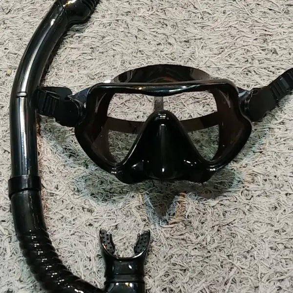 [BUNJANG] Black Snorkel Set / 블랙 스노클 세트