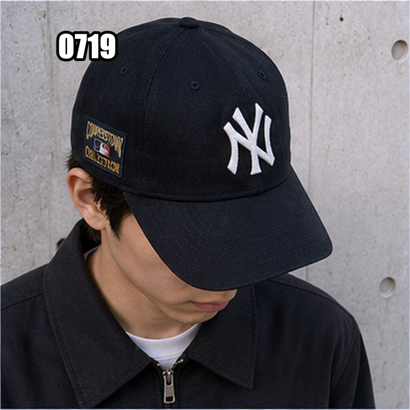 [BUNJANG] MLB New York Yankees Black Baseball Cap / MLB 뉴욕 양키스 블랙 볼캡