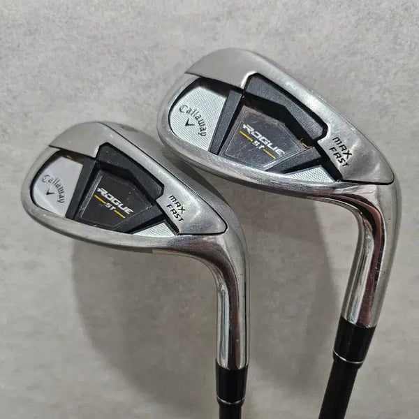 [BUNJANG] Callaway Rogue ST MAX FAST Iron Wedge Set (A, S) / 캘러웨이 로그 ST 맥스 패스트 아이언 웨지 2종