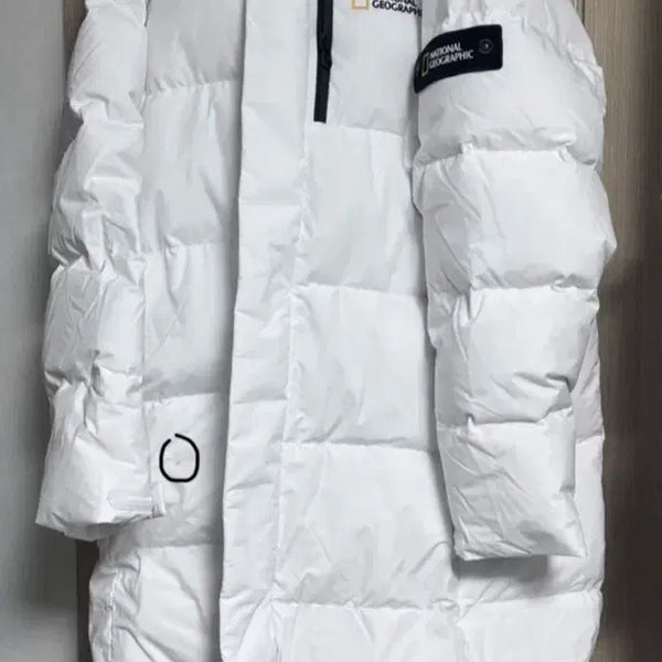 [BUNJANG] National Geographic Long Padded Parka / 내셔널지오그래픽 롱패딩 - 화이트(남녀공용)