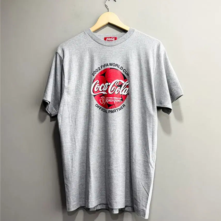 [BUNJANG] 2002 Korea-Japan World Cup Coca-Cola T-Shirt - Men's M / 2002 한일 월드컵 코카콜라 티셔츠 M 사이즈