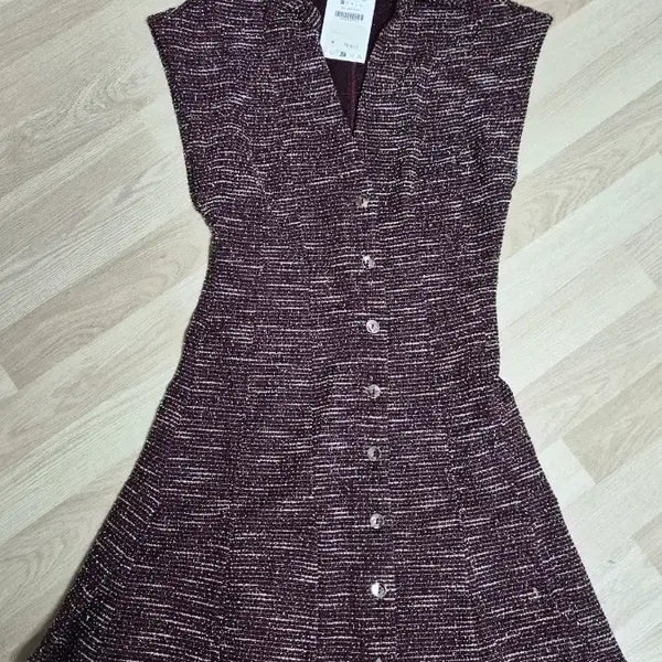 [BUNJANG] Zara Tweed Mini Dress XS / 자라 트위드 원피스 새상품 xs