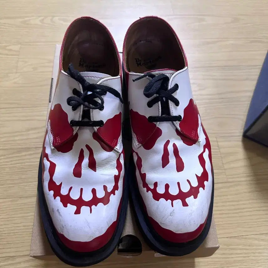 [BUNJANG] Supreme x Dr. Martens Skull Boots / 슈프림 닥터마틴 스컬 285