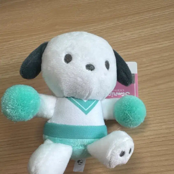[BUNJANG] Sanrio Pochacco Cheerleader Doll Keychain / 산리오 포차코 인형 키링 치어리더