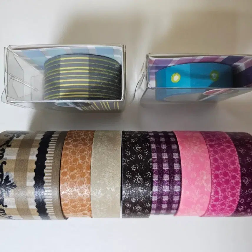 [BUNJANG] Mark's Floral Masking Tape Set / Mark's 체크, 잔꽃무늬 막스 마스킹테이프 외 set 4