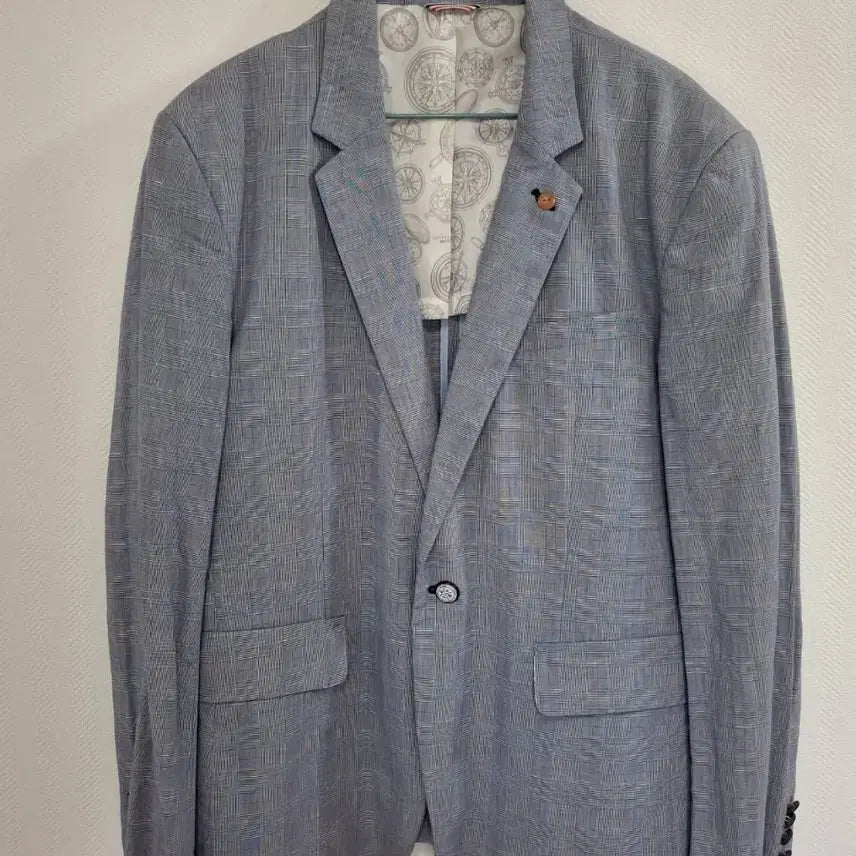 [BUNJANG] The Klasse Men's Check Pattern Jacket / 체크 패턴 남성 재킷