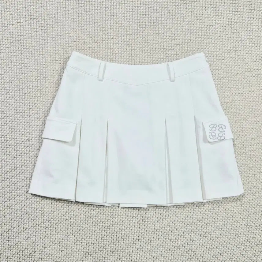 [BUNJANG] Benjefe White Pleated Skirt / 벤제프 화이트 플리츠 스커트 67