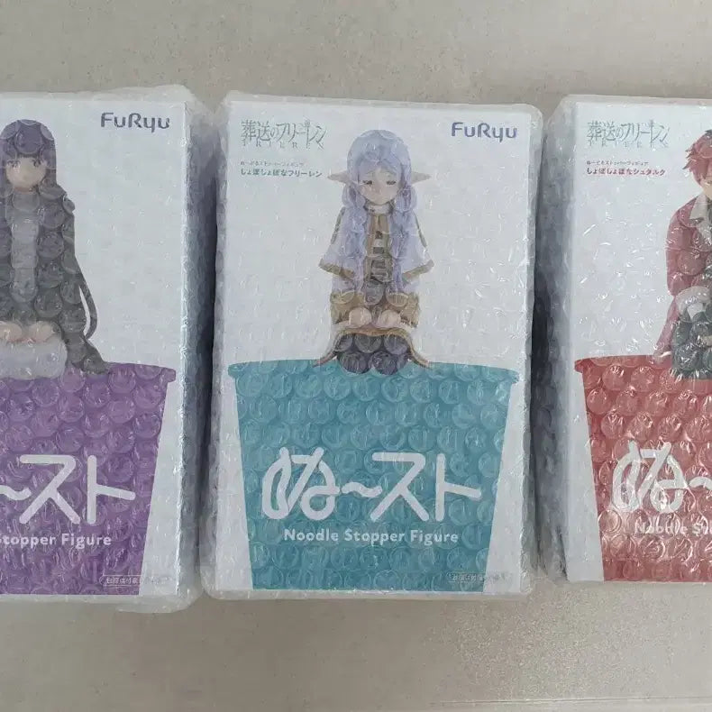 [BUNJANG] Frieren: Beyond Journey's End Noodle Stopper Figure Set - Frieren, Fern, Stark / 장송의프리렌 누들스토퍼 프리렌, 페른, 슈타르크 일괄