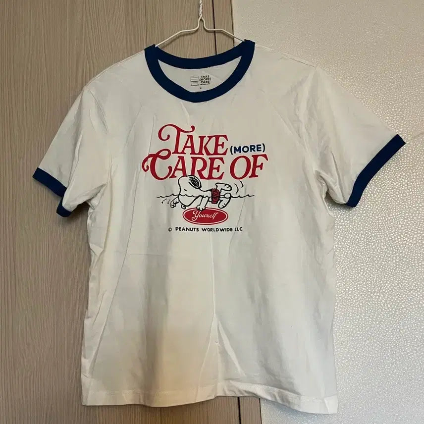 [BUNJANG] TOPTEN Snoopy Short Sleeve T-Shirt XS / XS 탑텐 스누피 반팔티 (T70)