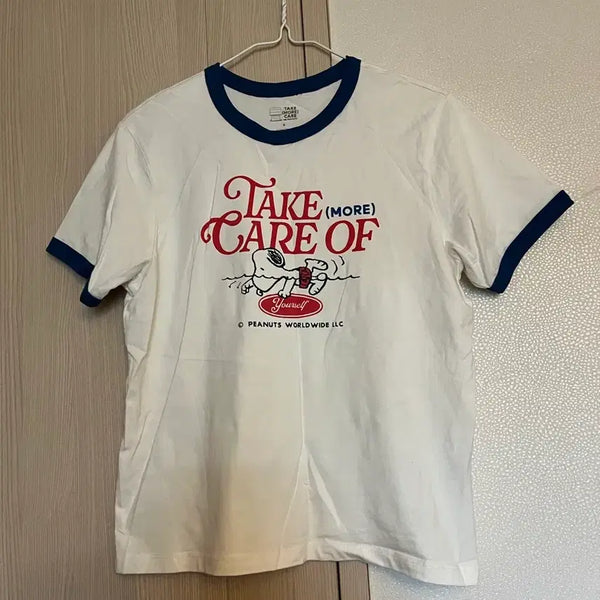 [BUNJANG] TOPTEN Snoopy Short Sleeve T-Shirt XS / XS 탑텐 스누피 반팔티 (T70)