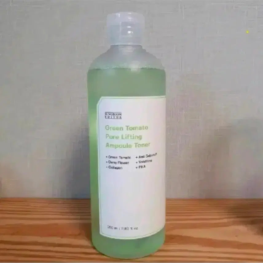 [BUNJANG] Ingredient Editor Green Tomato Pore Lifting Ampoule Toner / 새상품 성분에디터 그린토마토 포어 리프팅 앰플 토너