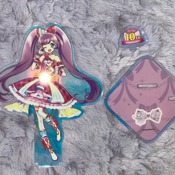 [BUNJANG] Pripara & Aikatsu! 10th Anniversary Manaka Lala Acrylic Stand / 프리파라 아이엠스타 아이키츠 10주년 마나카 라라 아크릴스탠드 프리즘스톤 프리티리듬 솔라미스마일 브이스퀘어