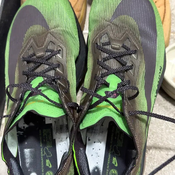 [BUNJANG] Nike ZoomX Vaporfly NEXT% 4 Chlorophyll Off Noir Running Shoes / 나이키 줌x 베이퍼플라이 넥스트% 4 클로로필 오프누아르 판매