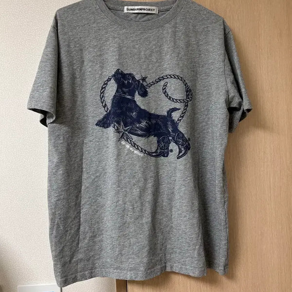 [BUNJANG] SUNBURN PROJECT Heart Dog Oversized T-Shirt / 1회착 썬번프로젝트  하트도그 오버핏 티셔츠