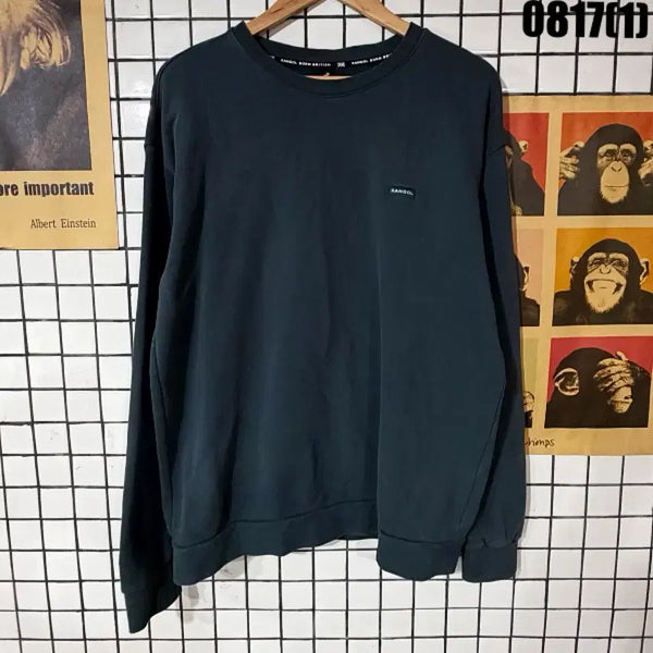 [BUNJANG] Kangol Sweatshirt M Navy / 캉골 맨투맨 M 0817