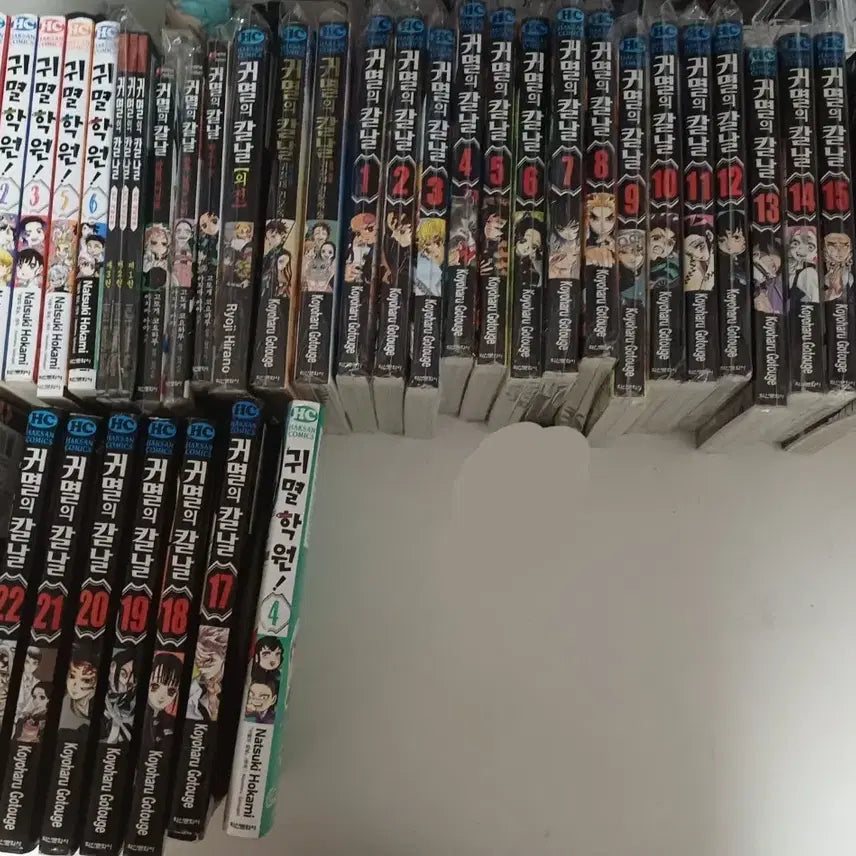 [BUNJANG] Demon Slayer: Kimetsu no Yaiba Complete Manga Set Volumes 1-23 / (일괄)귀멸의칼날 만화책 1-23 판매합니다