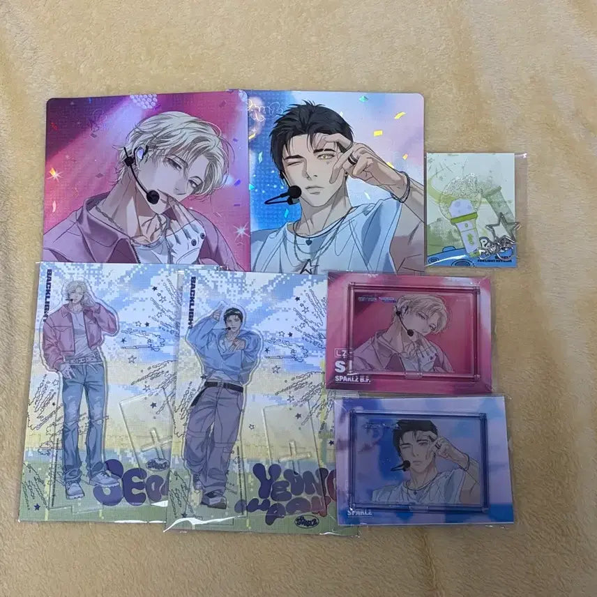 [BUNJANG] SEVENTEEN SPARKLING Backlight Acrylic Stand & Direct Cam Postcard Bundle Set / 일괄 스파클즈 백라이트 아크릴 스탠드 직캠 스탠드 직캠엽서 백라 서인 영운