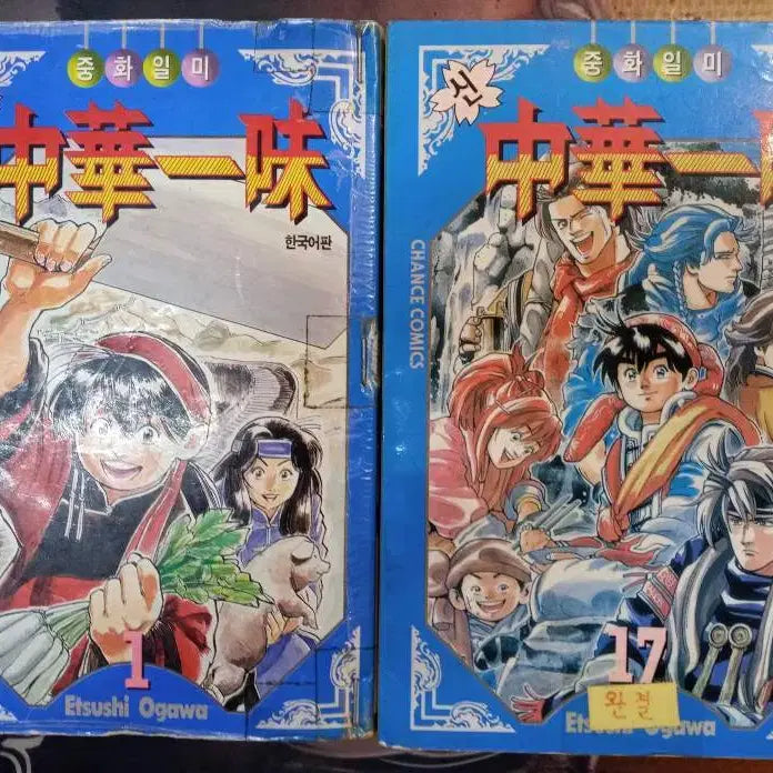 [BUNJANG] Shin Junghwailmi Complete Set Volumes 1-17 / 신 중화일미 1-17권(완결) *중급특가*