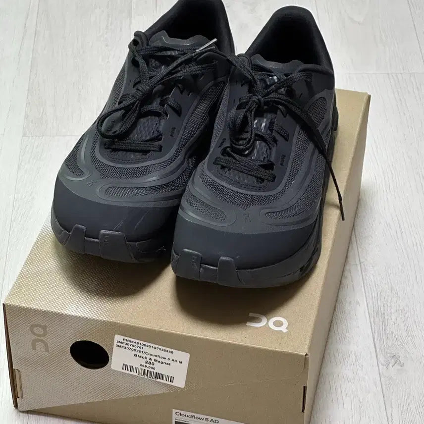 [BUNJANG] On Running Cloudflow 5 AD Black Magnet Men's US 10 (EU 44) / 온 러닝 클라우드플로우 5 AD 블랙 마그넷 280