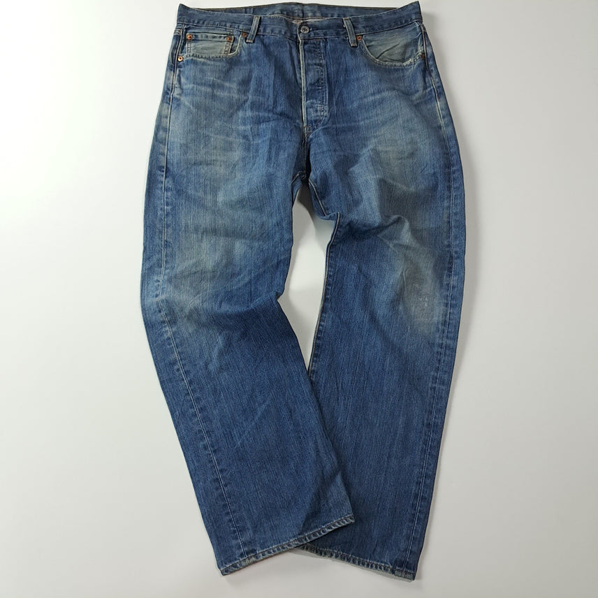 [BUNJANG] Levi's 501 Big E Standard Straight Denim Pants (W 36 L 30) / CA646 36 리바이스 빅E 501 스탠다드 스트레이트 데님 팬츠 바지