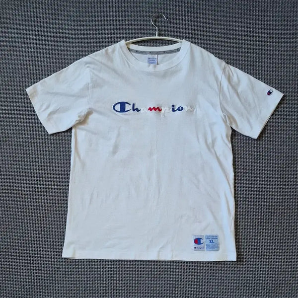 [BUNJANG] Champion Big Logo Short Sleeve T-Shirt XL / 챔피온 빅로고 반팔