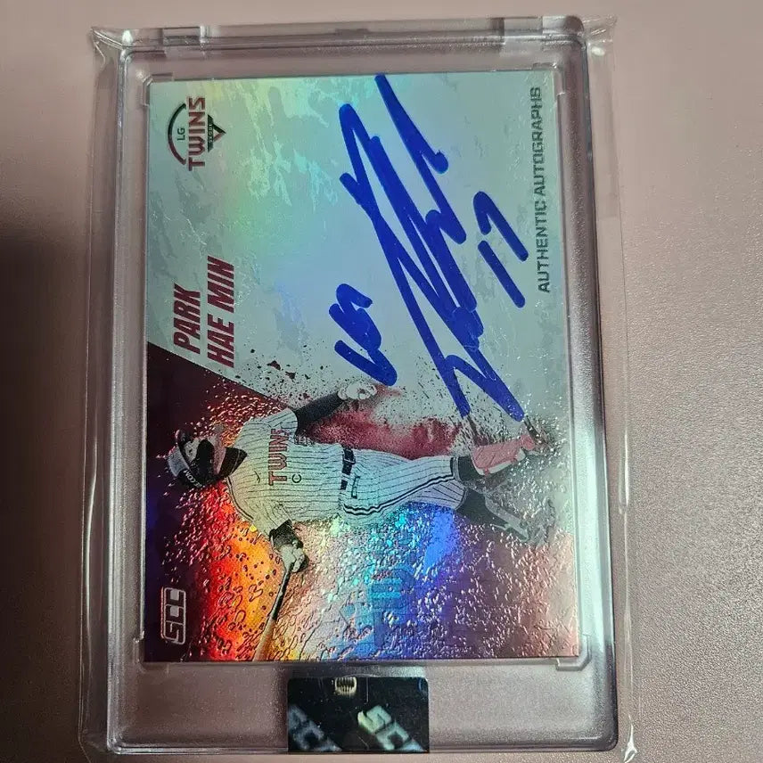[BUNJANG] LG Twins Park Hae-Min 2026 SCC Auto Card / LG)박해민 2026 SCC 오토 카드