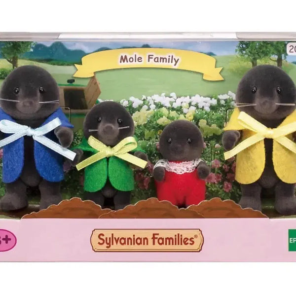 [BUNJANG] Sylvanian Families Mole Family Set / 실바니안패밀리 두더지가족 세트