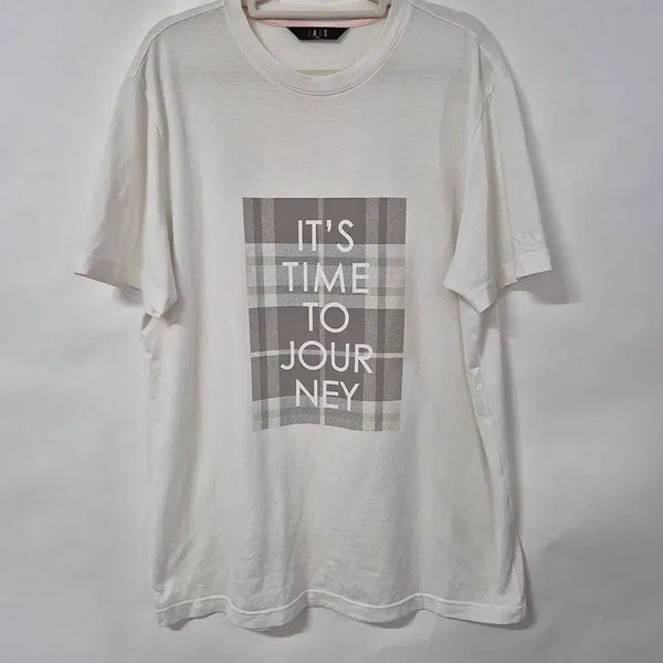 [BUNJANG] Daks Men's Summer Short Sleeve T-Shirt Size 105 / 닥스 여름 반팔티셔츠/남성105