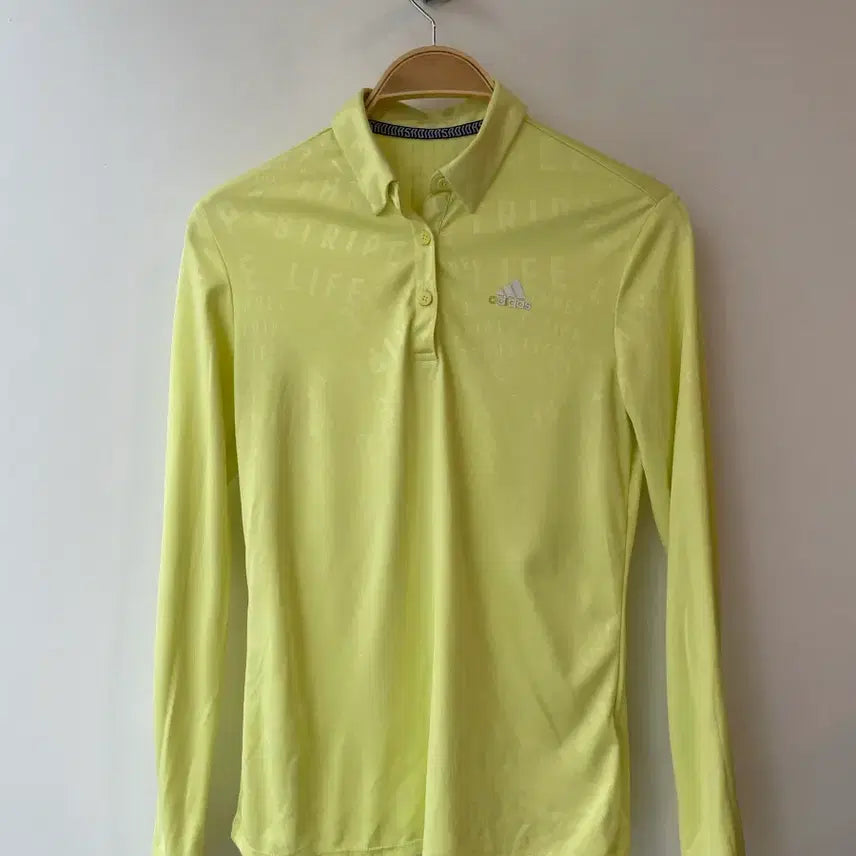 [BUNJANG] Adidas Golf AEROREADY Long Sleeve Polo Shirt - Size M / 아디다스 골프 에어로레디 롱 슬리브 폴로 셔츠 M