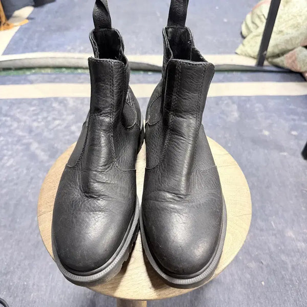 [BUNJANG] Dr. Martens 2976 Chelsea Boot Black Mono Lug Sole / [정품] 닥터마틴 2976 첼시 부츠 블랙 모노 러그솔 (UK7 / 260mm)