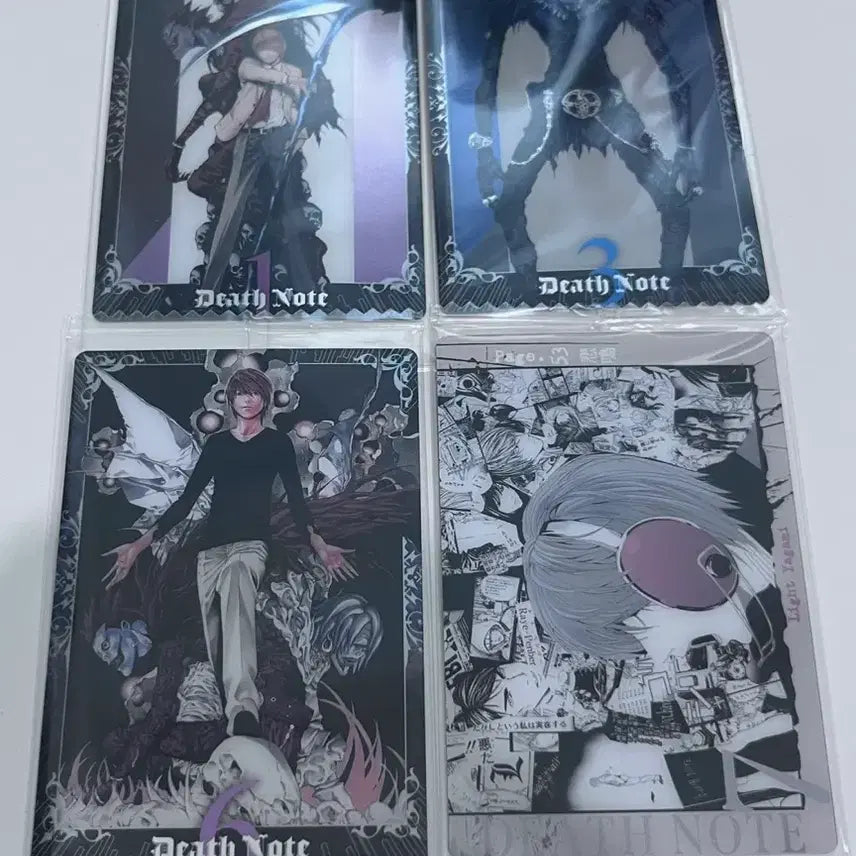 [BUNJANG] Death Note Wafer Card Light Yagami Ryuk / 데스노트 웨하스 카드 라이토 류크