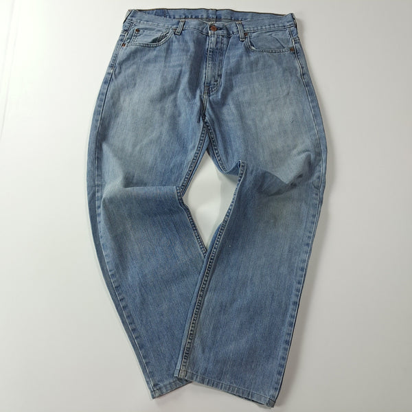 [BUNJANG] Levi's 569 Loose Straight Light Indigo Denim Pants (W34 L34) / CA649 34 리바이스 569 루즈 스트레이트 데님 팬츠 바지