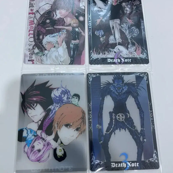 [BUNJANG] Death Note Light Yagami Ryuk L Wafers Card Set / 데스노트 웨하스 카드 라이토 류크 엘