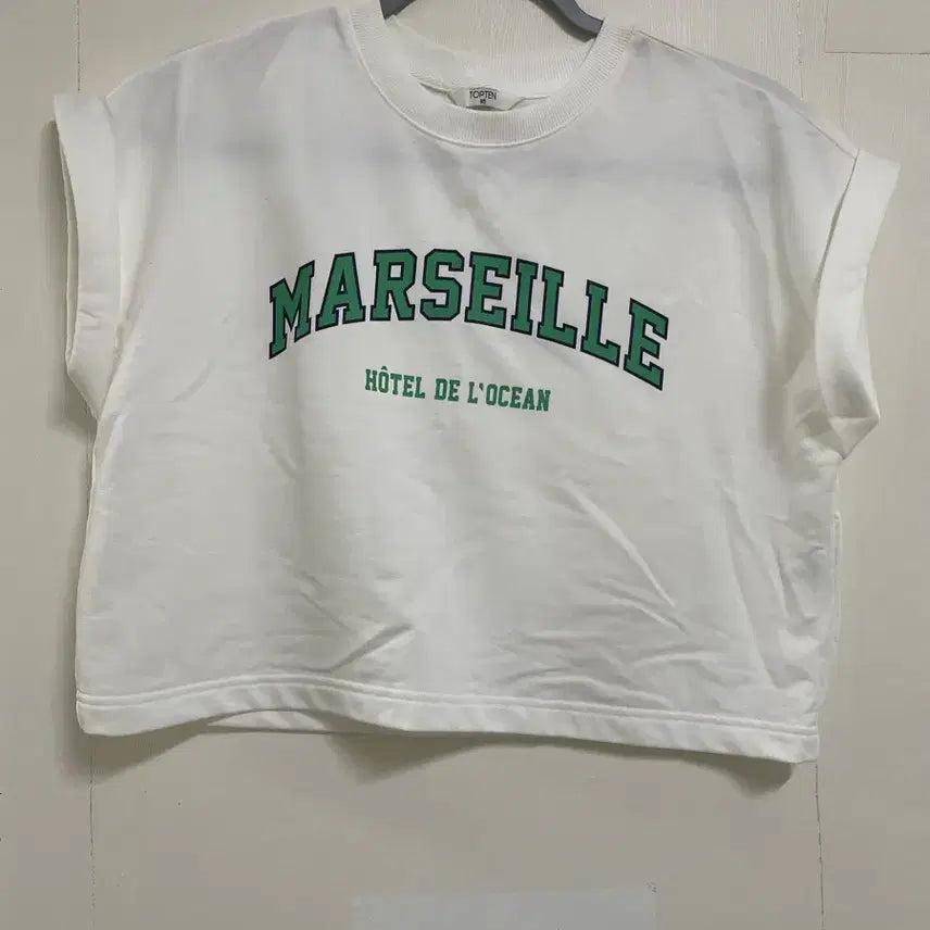 [BUNJANG] Marseille Cropped T-Shirt / 티셔츠