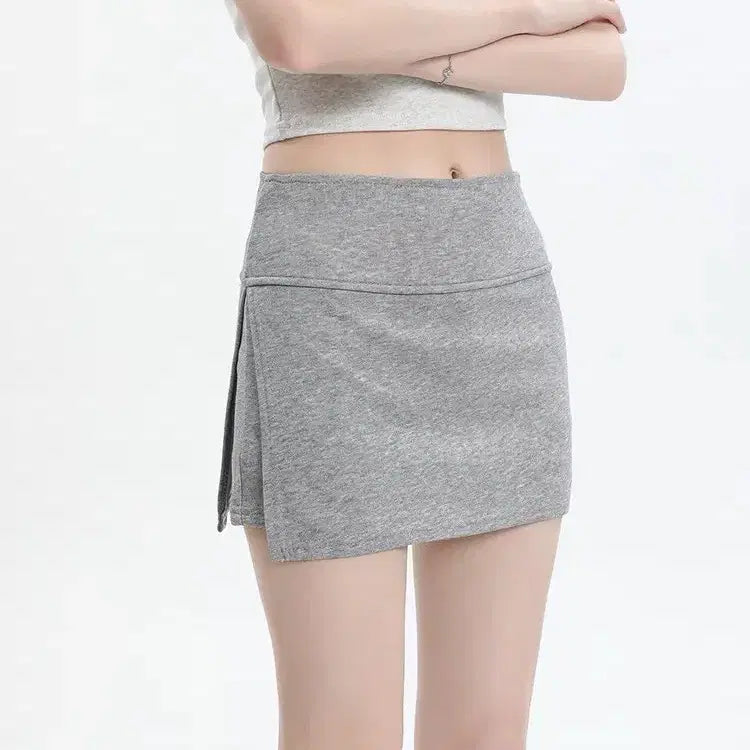 [BUNJANG] Wrap Mini Skirt / 랩 스커트