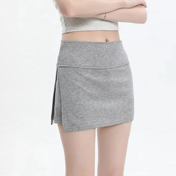 [BUNJANG] Wrap Mini Skirt / 랩 스커트