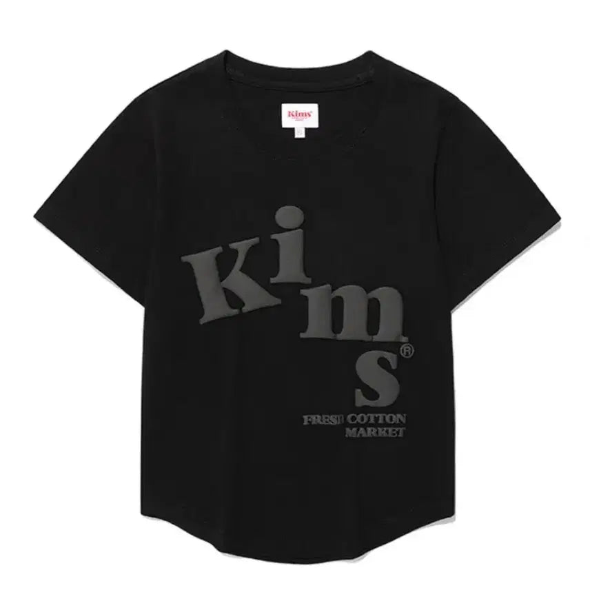 [BUNJANG] Kims Short-Sleeve T-Shirt Black / 현재최저가) 킴스 kims 반팔티셔츠 블랙