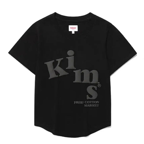 [BUNJANG] Kims Short-Sleeve T-Shirt Black / 현재최저가) 킴스 kims 반팔티셔츠 블랙